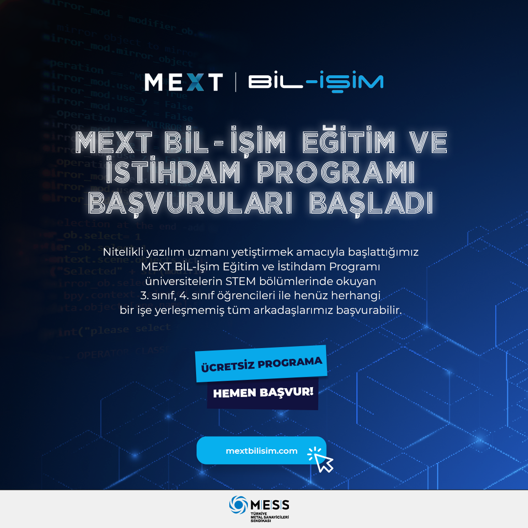 MEXT BİL-İşim Programı Hk.