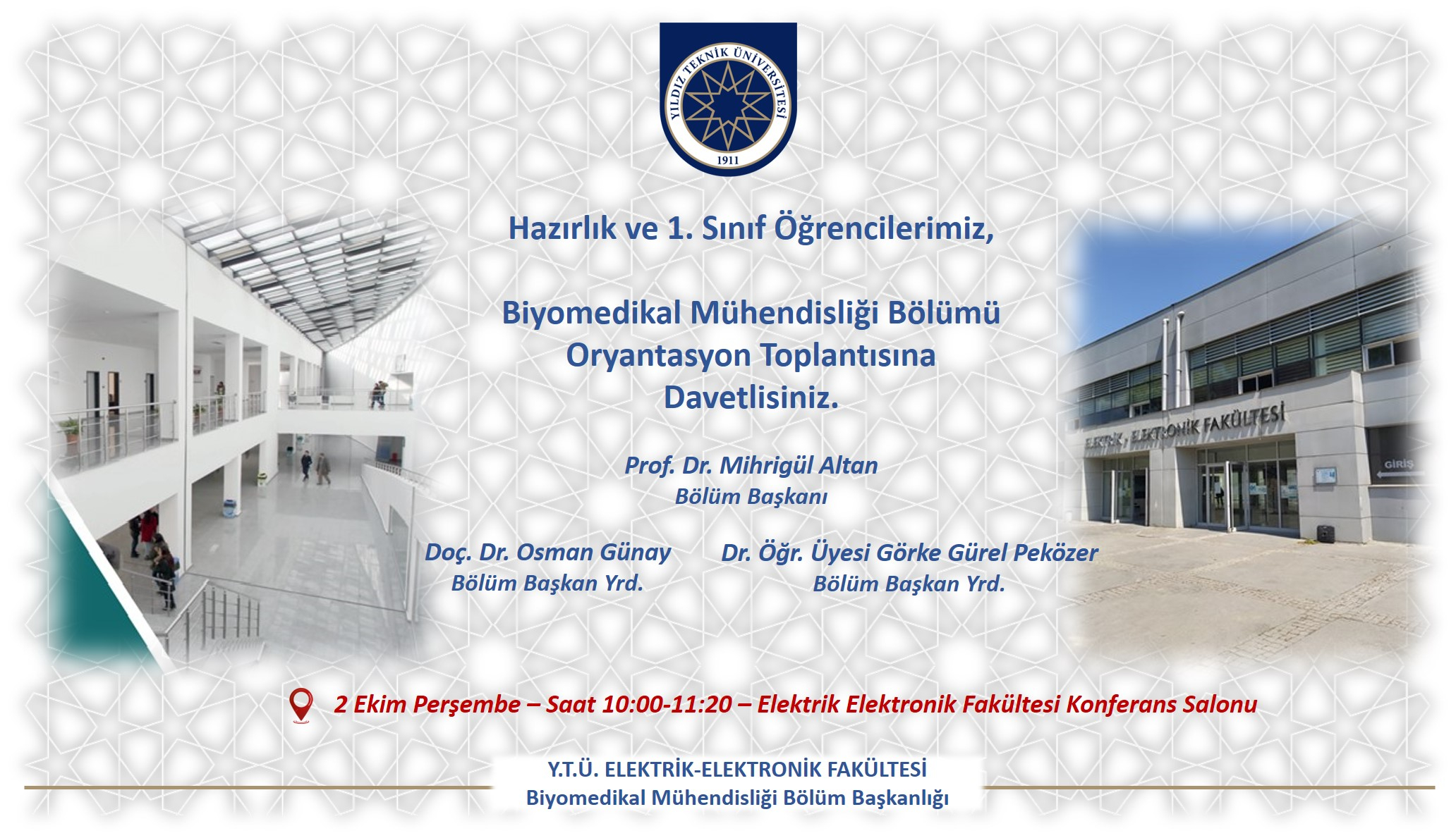 Oryantasyon Toplantısı Hk.